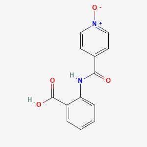 N-(2-Carboxyphenyl)isonicotinamide 1-oxide