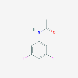 molecular formula C8H7I2NO B1658997 n-(3,5-Diiodophenyl)acetamide CAS No. 6286-37-9