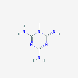 (6e)-6-Imino-1-methyl-1,6-dihydro-1,3,5-triazine-2,4-diamine