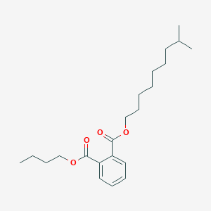 molecular formula C22H34O4 B165901 邻苯二甲酸丁基异癸酯 CAS No. 42343-36-2