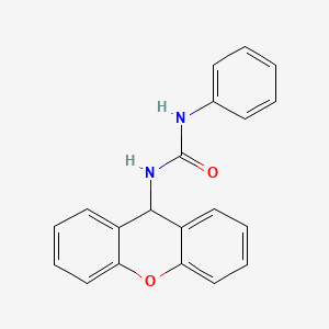1-Phenyl-3-(9h-xanthen-9-yl)urea
