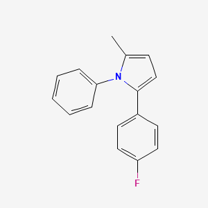 2-(4-Fluorophenyl)-5-methyl-1-phenyl-1H-pyrrole