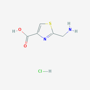 2-(aminomethyl)-1,3-thiazole-4-carboxylic Acid Hydrochloride
