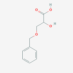 molecular formula C10H12O4 B165915 (S)-3-(苄氧基)-2-羟基丙酸 CAS No. 127744-27-8