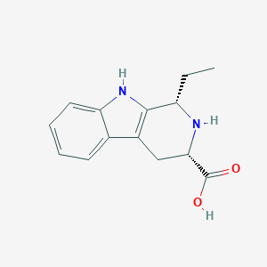 B165920 (1S,3S)-1-ethyl-2,3,4,9-tetrahydro-1H-pyrido[3,4-b]indole-3-carboxylic acid CAS No. 134930-19-1
