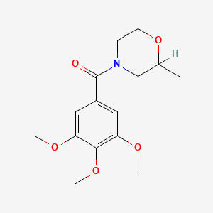 Morpholine, 2-methyl-4-(3,4,5-trimethoxybenzoyl)-
