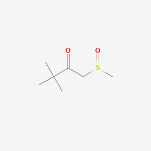 1-(Methanesulfinyl)-3,3-dimethylbutan-2-one