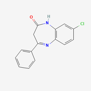 8-Chloro-4-phenyl-1,3-dihydro-1,5-benzodiazepin-2-one