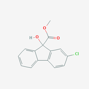 molecular formula C15H11ClO3 B165928 氯氟脲-甲酯 CAS No. 2536-31-4