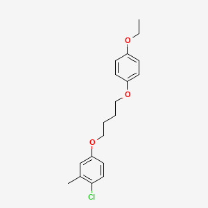 1-Chloro-4-[4-(4-ethoxyphenoxy)butoxy]-2-methylbenzene