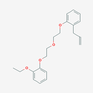 1-Ethoxy-2-[2-[2-(2-prop-2-enylphenoxy)ethoxy]ethoxy]benzene