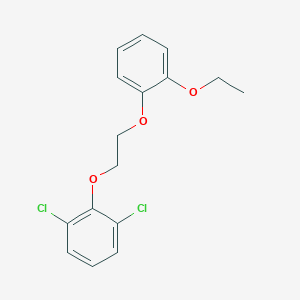 1,3-Dichloro-2-[2-(2-ethoxyphenoxy)ethoxy]benzene