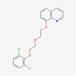 8-[2-[2-(2,6-Dichlorophenoxy)ethoxy]ethoxy]quinoline