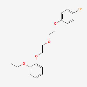 1-Bromo-4-[2-[2-(2-ethoxyphenoxy)ethoxy]ethoxy]benzene