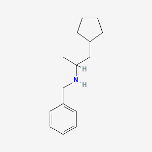 N-Benzyl-1-cyclopentylpropan-2-amine