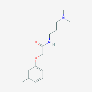 Acetamide, N-[3-(dimethylamino)propyl]-2-(3-methylphenoxy)-