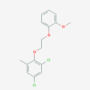 1,5-Dichloro-2-[2-(2-methoxyphenoxy)ethoxy]-3-methylbenzene