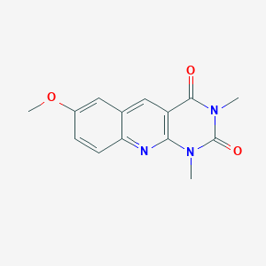 7-Methoxy-1,3-dimethylpyrimido[4,5-b]quinoline-2,4-dione