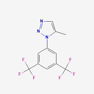 1-[3,5-di(trifluoromethyl)phenyl]-5-methyl-1H-1,2,3-triazole