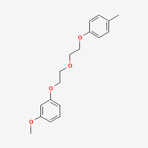 1-Methoxy-3-[2-[2-(4-methylphenoxy)ethoxy]ethoxy]benzene