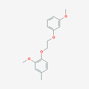 2-Methoxy-1-[2-(3-methoxyphenoxy)ethoxy]-4-methylbenzene
