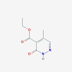 ethyl 4-methyl-6-oxo-1H-pyridazine-5-carboxylate