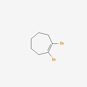 Cycloheptene, 1,2-dibromo-