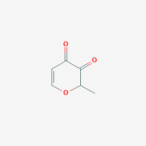 2H-Pyran-3,4-dione, 2-methyl-