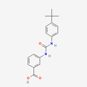 3-[3-(4-Tert-butylphenyl)-ureido]-benzoic acid