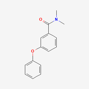 molecular formula C15H15NO2 B1659462 n,n-Dimethyl-3-phenoxybenzamide CAS No. 65261-13-4