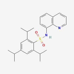 Benzenesulfonamide, 2,4,6-tris(1-methylethyl)-N-8-quinolinyl-