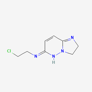 N-(2-chloroethyl)-2H,3H-imidazo[1,2-b]pyridazin-6-amine