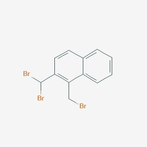 1-(Bromomethyl)-2-(dibromomethyl)naphthalene
