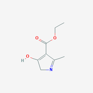 Ethyl 5-methyl-3-oxo-1,2-dihydropyrrole-4-carboxylate