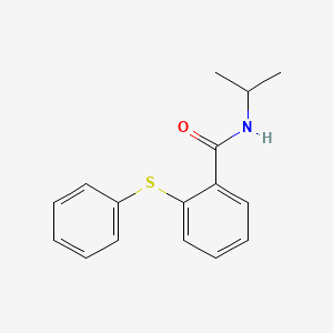 2-(Phenylsulfanyl)-N-(propan-2-yl)benzamide