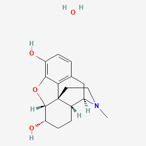 molecular formula C17H23NO4 B1659555 Dihydromorphine monohydrate CAS No. 65943-40-0