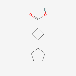 Cyclobutanecarboxylic acid, 3-cyclopentyl-