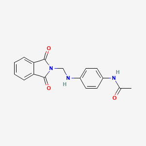 n-(4-{[(1,3-Dioxo-1,3-dihydro-2h-isoindol-2-yl)methyl]amino}phenyl)acetamide