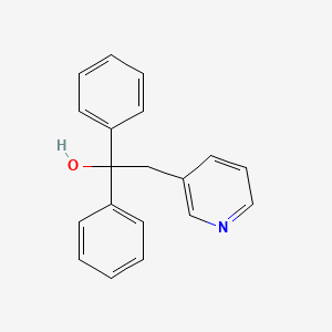 1,1-Diphenyl-2-(3-pyridinyl)ethanol