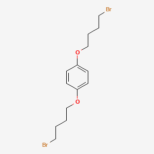 molecular formula C14H20Br2O2 B1659645 1,4-Bis(4-bromobutoxy)benzene CAS No. 66619-91-8