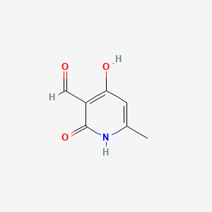 3-Pyridinecarboxaldehyde, 1,2-dihydro-4-hydroxy-6-methyl-2-oxo-
