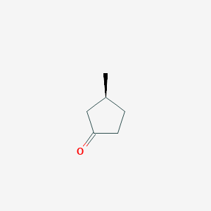 molecular formula C6H10O B1659650 (3S)-3-甲基环戊酮 CAS No. 6672-24-8