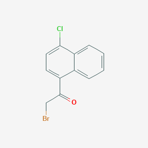2-Bromo-1-(4-chloronaphthalen-1-yl)ethan-1-one