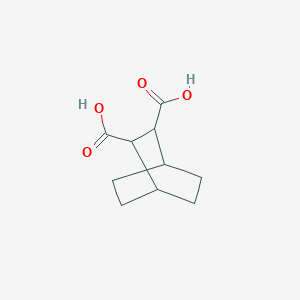 molecular formula C10H14O4 B1659667 Bicyclo[2.2.2]octane-2,3-dicarboxylic acid CAS No. 6696-68-0