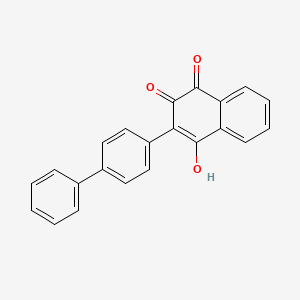 1,4-Naphthalenedione, 2-[1,1'-biphenyl]-4-yl-3-hydroxy-