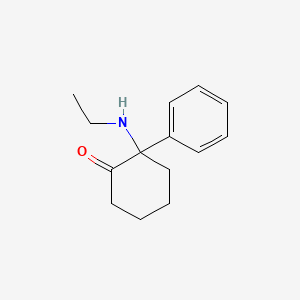 2-(Ethylamino)-2-phenylcyclohexan-1-one