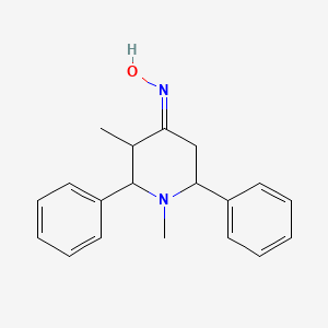 (Z)-1,3-Dimethyl-2,6-diphenylpiperidin-4-one oxime