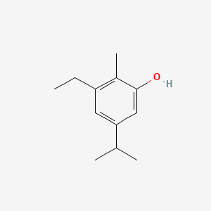 B1659792 Phenol, ethyl-2-methyl-5-(1-methylethyl)- CAS No. 68084-51-5
