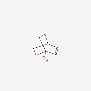 molecular formula C8H12O B1659805 Bicyclo[2.2.2]oct-2-en-1-ol CAS No. 68211-36-9