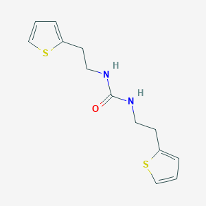 molecular formula C13H16N2OS2 B1659835 Urea, N,N'-bis[2-(2-thienyl)ethyl]- CAS No. 68327-67-3